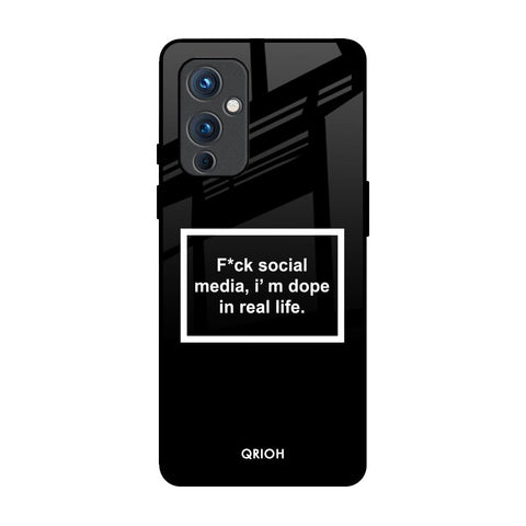 Dope In Life OnePlus 9 Glass Back Cover Online