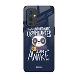 Struggling Panda OnePlus 9 Glass Back Cover Online