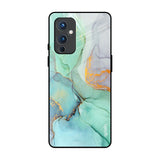 Green Marble OnePlus 9 Glass Back Cover Online
