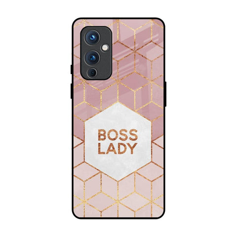 Boss Lady OnePlus 9 Glass Back Cover Online