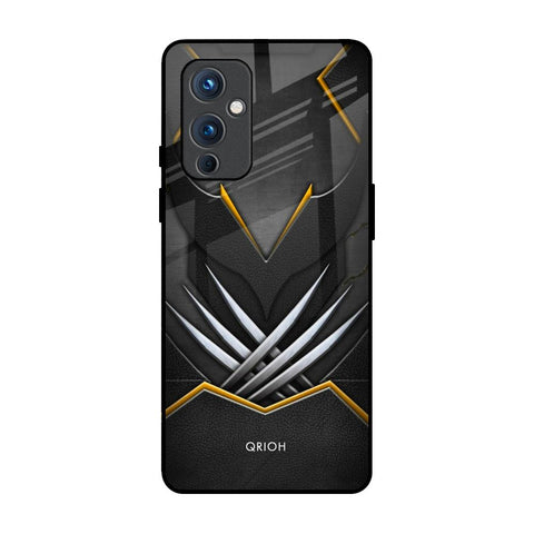 Black Warrior OnePlus 9 Glass Back Cover Online