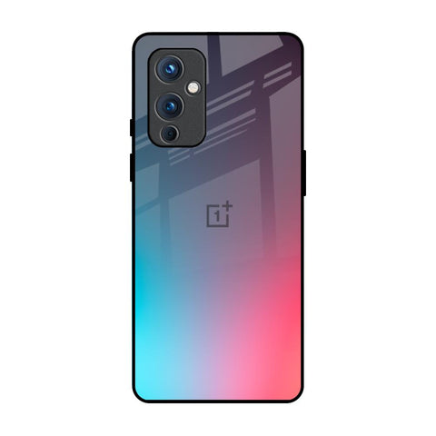 Rainbow Laser OnePlus 9 Glass Back Cover Online