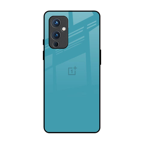 Oceanic Turquiose OnePlus 9 Glass Back Cover Online