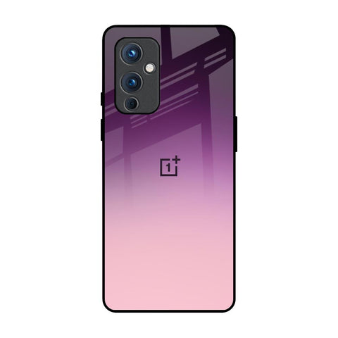Purple Gradient OnePlus 9 Glass Back Cover Online