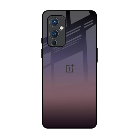 Grey Ombre OnePlus 9 Glass Back Cover Online