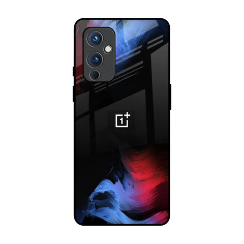 Fine Art Wave OnePlus 9 Glass Back Cover Online