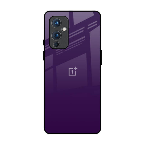 Dark Purple OnePlus 9 Glass Back Cover Online