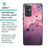 Space Doodles Glass Case for OnePlus 9