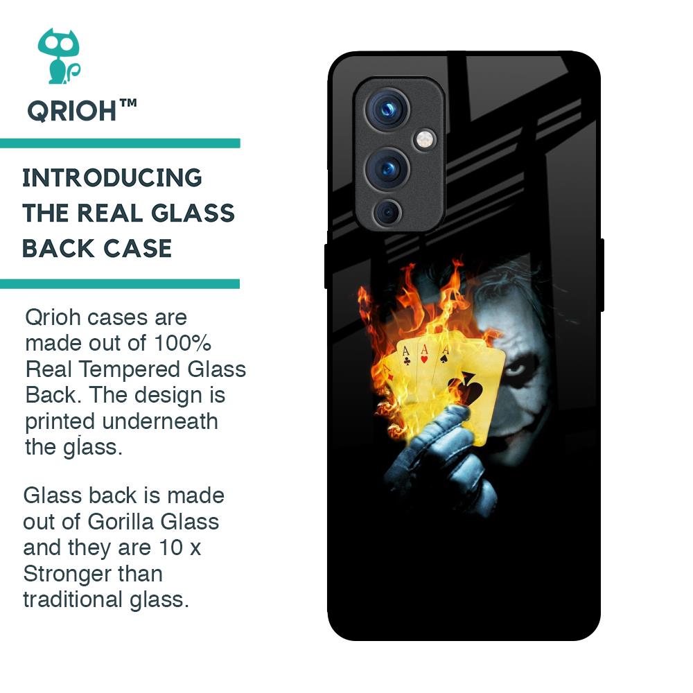AAA Joker Glass Case for OnePlus 9
