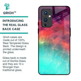 Colorful Aura Glass Case for OnePlus 9
