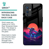Retro Astronaut Glass Case for OnePlus 9