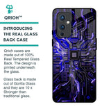 Techno Color Pattern Glass Case For OnePlus 9
