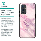 Diamond Pink Gradient Glass Case For OnePlus 9