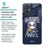 Struggling Panda Glass Case for OnePlus 9