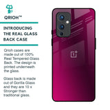 Pink Burst Glass Case for OnePlus 9