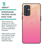 Pastel Pink Gradient Glass Case For OnePlus 9