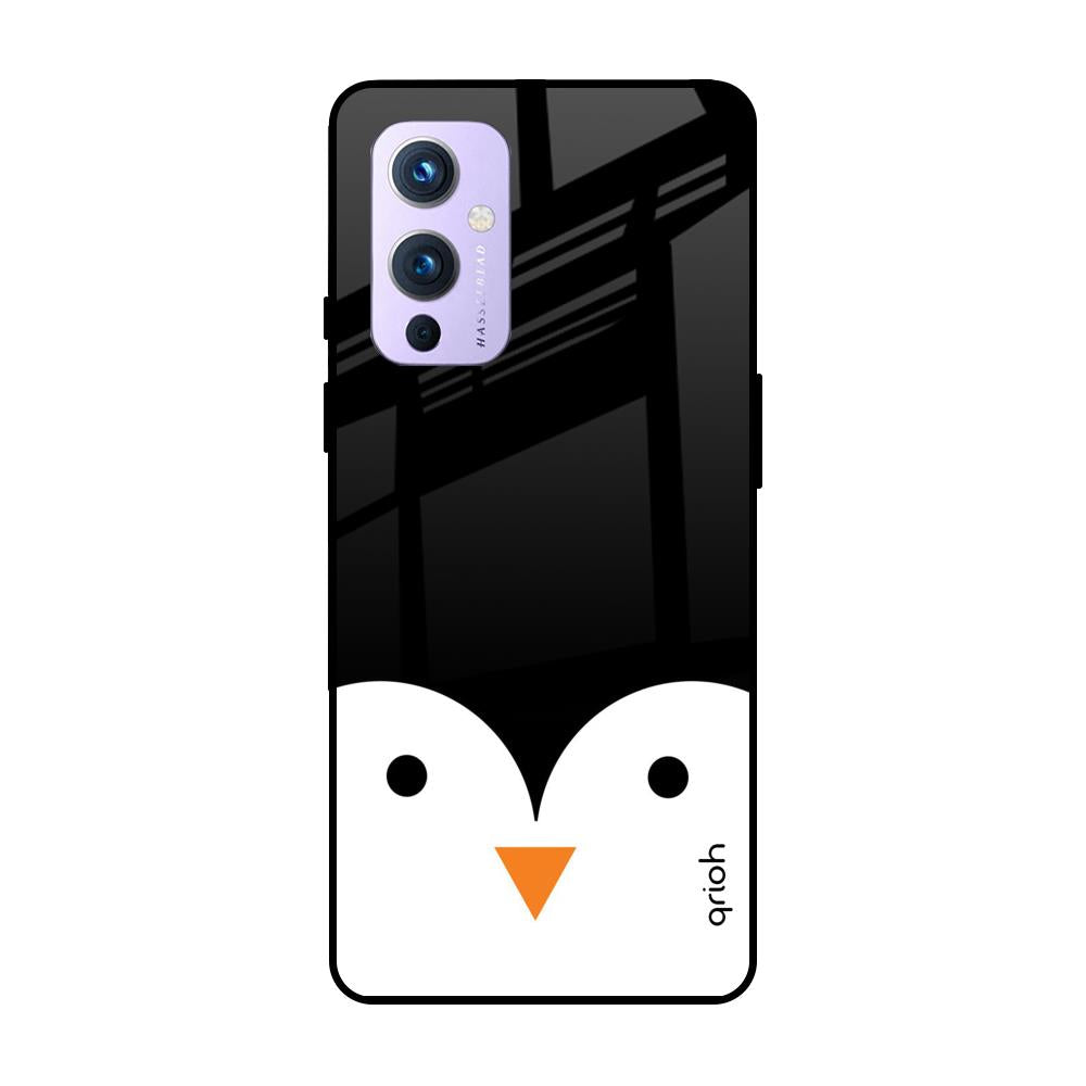 Cute Penguin OnePlus 9 Glass Cases & Covers Online