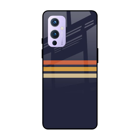 Tricolor Stripes OnePlus 9 Glass Cases & Covers Online