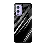 Black & Grey Gradient OnePlus 9 Glass Cases & Covers Online