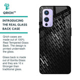 Dark Abstract Pattern Glass Case For OnePlus 9