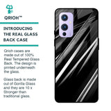 Black & Grey Gradient Glass Case For OnePlus 9