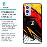 Race Jersey Pattern Glass Case For OnePlus 9