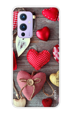 Valentine Hearts OnePlus 9 Back Cover