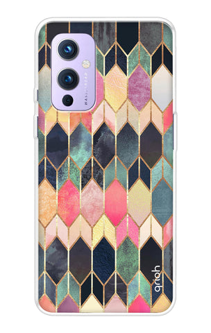 Shimmery Pattern OnePlus 9 Back Cover