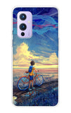 Riding Bicycle to Dreamland OnePlus 9 Back Cover