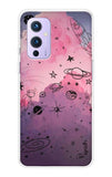 Space Doodles Art OnePlus 9 Back Cover