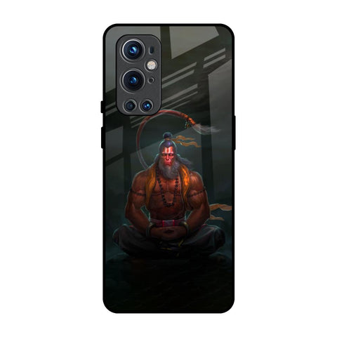 Lord Hanuman Animated OnePlus 9 Pro Glass Back Cover Online