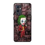 Joker Cartoon OnePlus 9 Pro Glass Back Cover Online