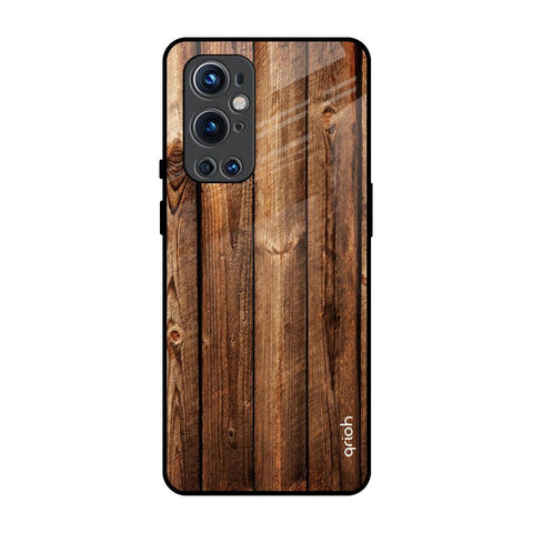 Timber Printed OnePlus 9 Pro Glass Back Cover Online