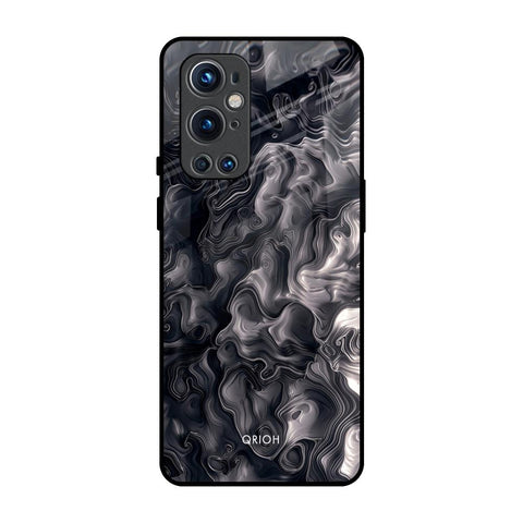 Cryptic Smoke OnePlus 9 Pro Glass Back Cover Online