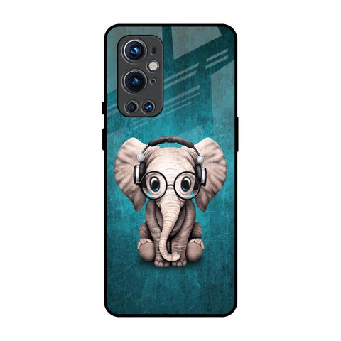 Adorable Baby Elephant OnePlus 9 Pro Glass Back Cover Online