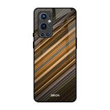 Diagonal Slash Pattern OnePlus 9 Pro Glass Back Cover Online