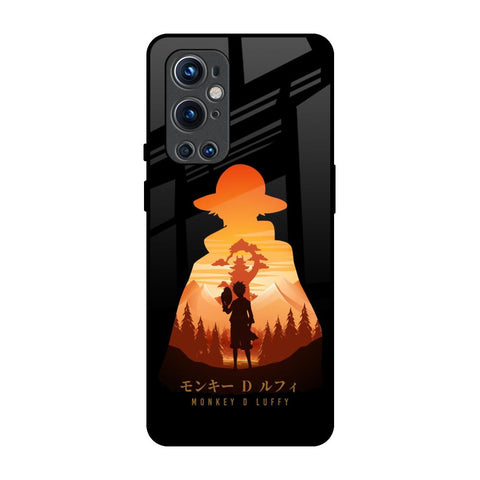 Luffy One Piece OnePlus 9 Pro Glass Back Cover Online