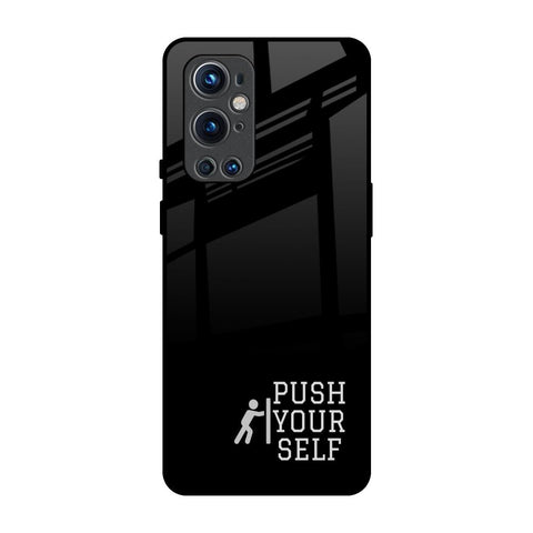 Push Your Self OnePlus 9 Pro Glass Back Cover Online