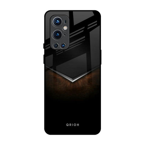 Dark Walnut OnePlus 9 Pro Glass Back Cover Online
