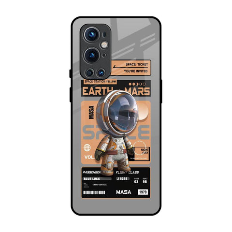 Space Ticket OnePlus 9 Pro Glass Back Cover Online