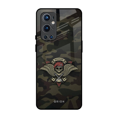 Army Warrior OnePlus 9 Pro Glass Back Cover Online