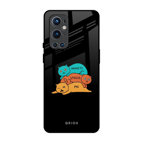 Anxiety Stress OnePlus 9 Pro Glass Back Cover Online