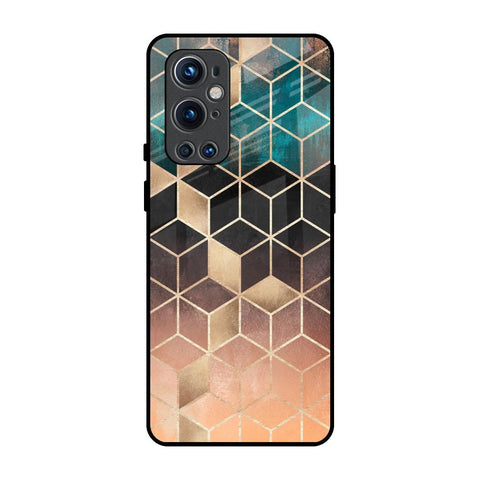 Bronze Texture OnePlus 9 Pro Glass Back Cover Online