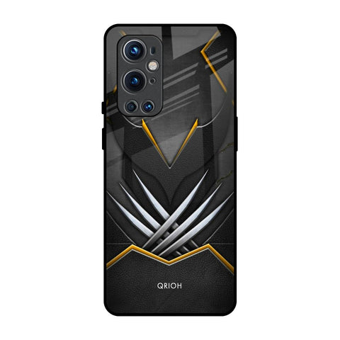 Black Warrior OnePlus 9 Pro Glass Back Cover Online