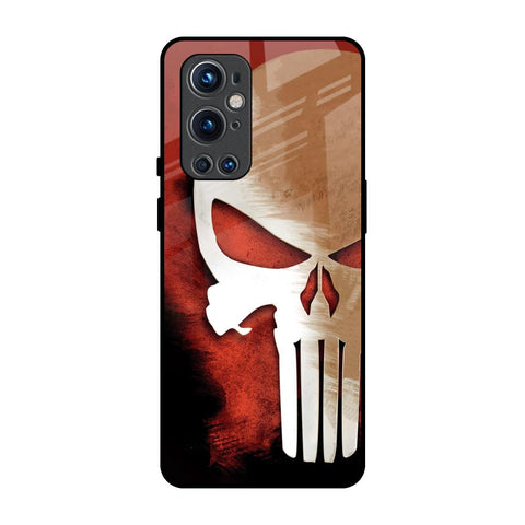 Red Skull OnePlus 9 Pro Glass Back Cover Online