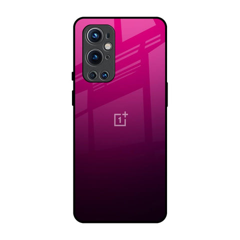 Purple Ombre Pattern OnePlus 9 Pro Glass Back Cover Online