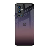 Grey Ombre OnePlus 9 Pro Glass Back Cover Online