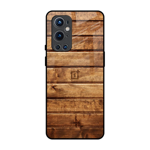 Wooden Planks OnePlus 9 Pro Glass Back Cover Online