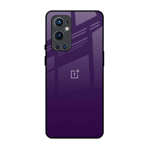 Dark Purple OnePlus 9 Pro Glass Back Cover Online