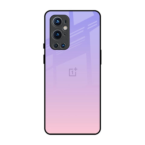 Lavender Gradient OnePlus 9 Pro Glass Back Cover Online